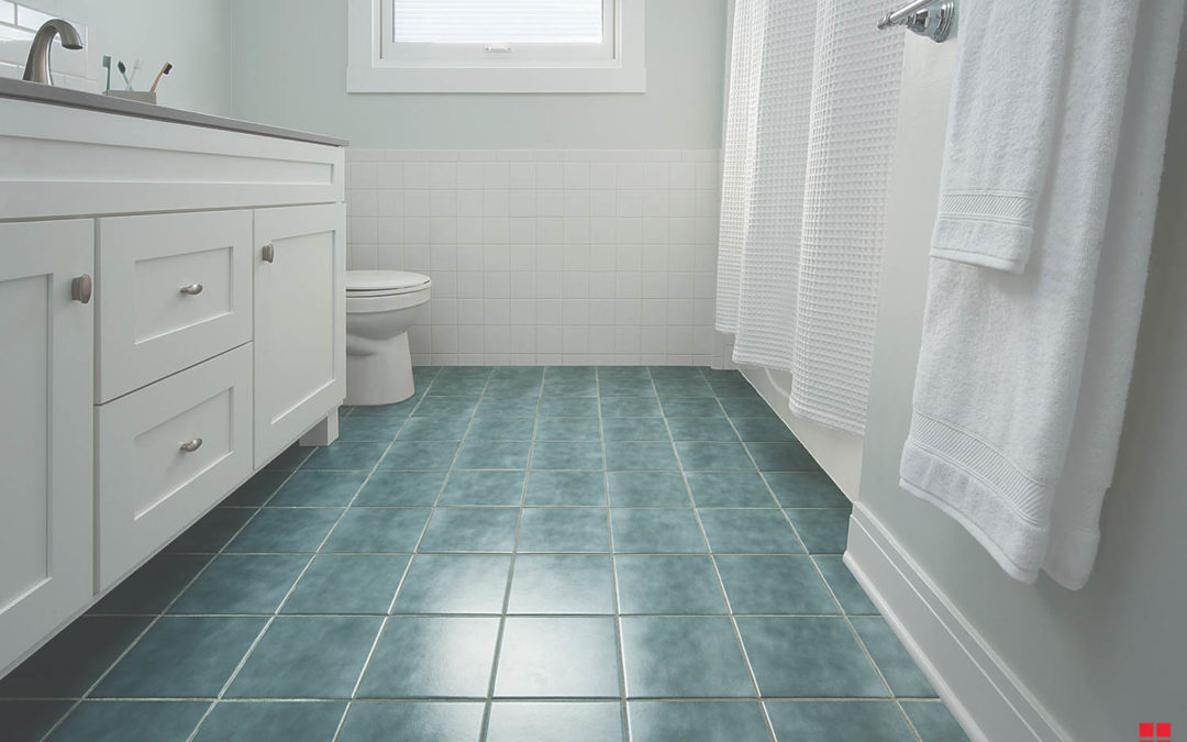 bathroom floor